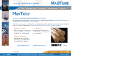 Desktop Screenshot of maxtube.com