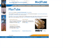 Tablet Screenshot of maxtube.com